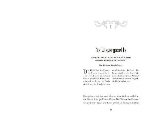 Buchcover und Innenansicht für das Buch: Once Upon a Broken Heart