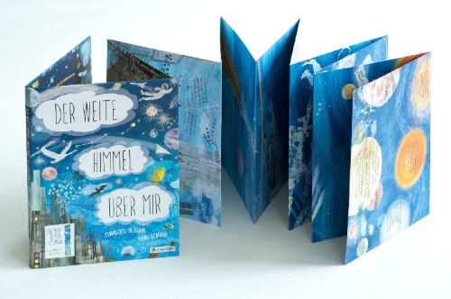 Buchcover und Innenansicht für das Buch: The Skies Above my Eyes