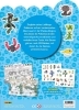 Buchcover und Innenansicht für das Buch: Pokémon: Das verrückte Wimmelmalbuch - Entdecke Paldea!