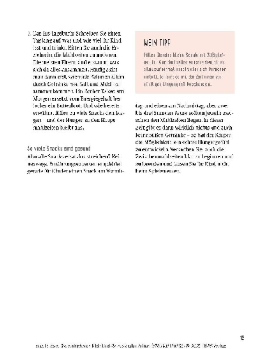 Buchcover und Innenansicht für das Buch: Die einfachsten Kleinkind-Rezepte aller Zeiten