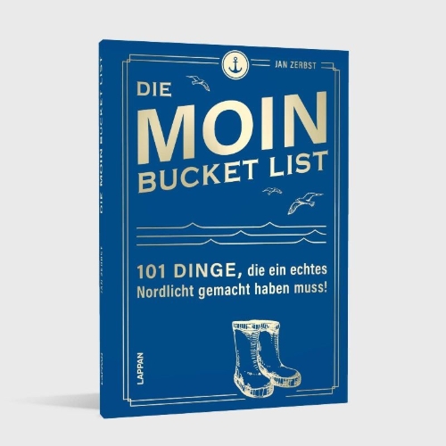 Buchcover und Innenansicht für das Buch: MOIN!: Die MOIN Bucket List
