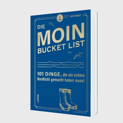 Buchcover und Innenansicht für das Buch: MOIN!: Die MOIN Bucket List
