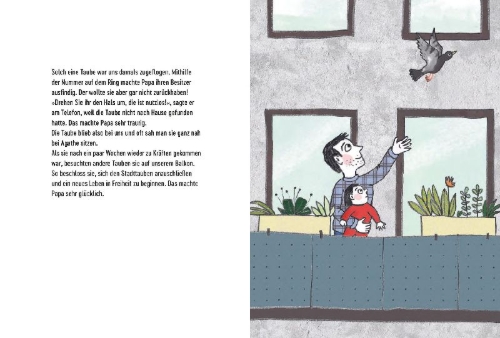Buchcover und Innenansicht für das Buch: Agathe