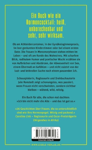 Buchcover und Innenansicht für das Buch: Menomorphosen