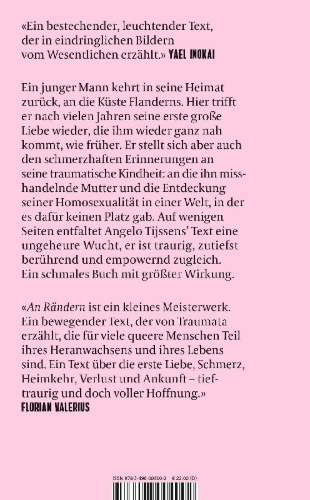 Buchcover und Innenansicht für das Buch: De randen