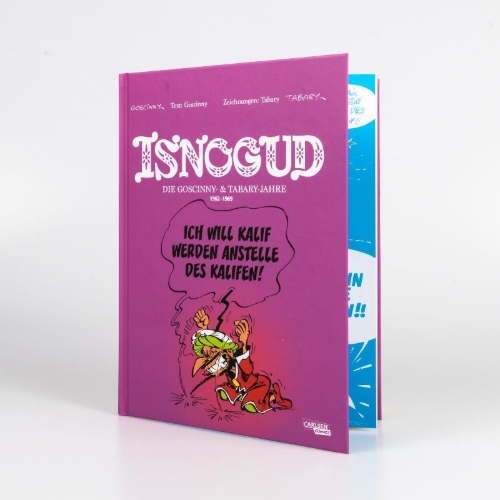 Buchcover und Innenansicht für das Buch: Iznogoud