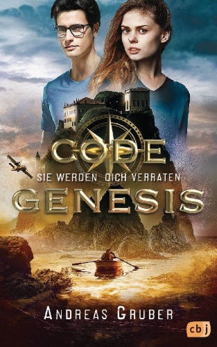 Buchcover und Innenansicht für das Buch: Code Genesis - Sie werden dich verraten