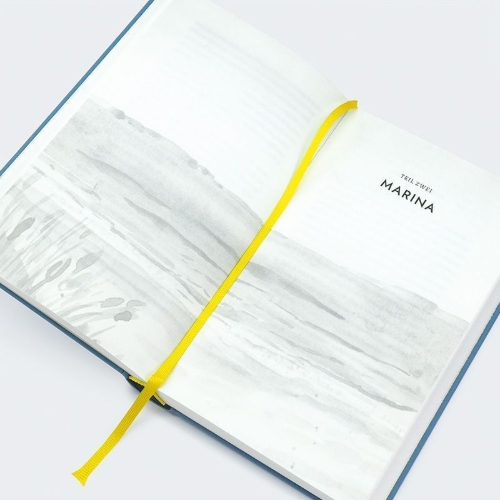 Buchcover und Innenansicht für das Buch: SLANTING TOWARDS THE SEA