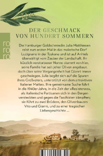 Buchcover und Innenansicht für das Buch: Zypressensommer
