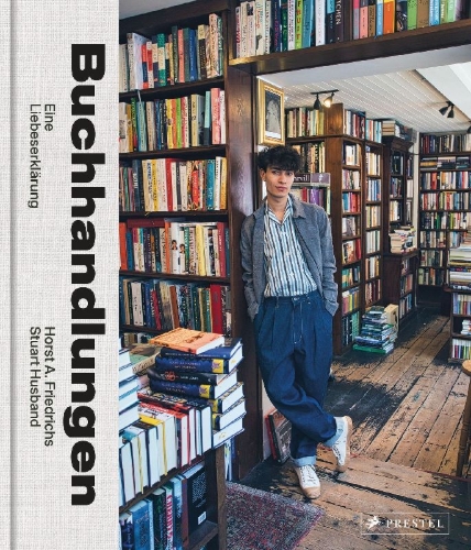 Buchcover und Innenansicht für das Buch: Buchhandlungen. Eine Liebeserklärung