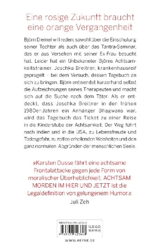 Buchcover und Innenansicht für das Buch: Achtsam morden im Hier und Jetzt