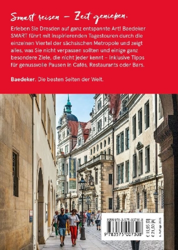 Buchcover und Innenansicht für das Buch: Baedeker SMART Reiseführer Dresden