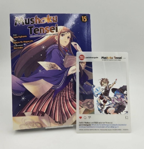 Buchcover und Innenansicht für das Buch: Mushoku Tensei - In dieser Welt mach ich alles anders 15