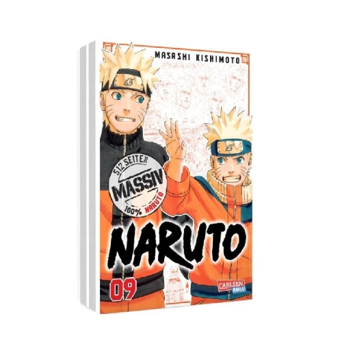 Buchcover und Innenansicht für das Buch: NARUTO Massiv 9