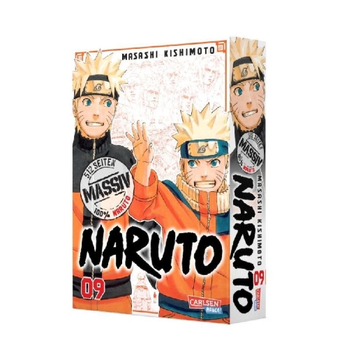 Buchcover und Innenansicht für das Buch: NARUTO Massiv 9