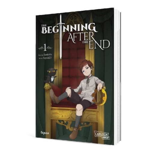 Buchcover und Innenansicht für das Buch: The Beginning after the End 1