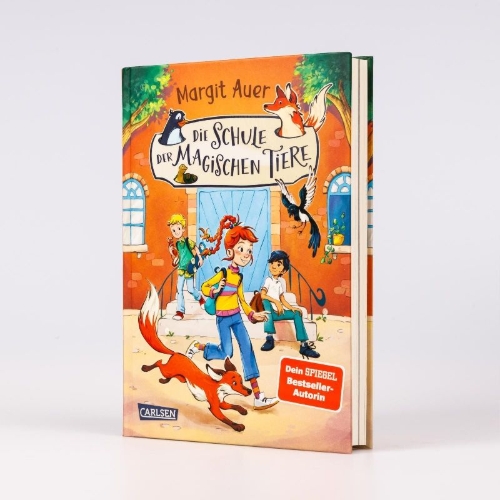Buchcover und Innenansicht für das Buch: Die Schule der magischen Tiere Neuausgabe 1: Die Schule der magischen Tiere