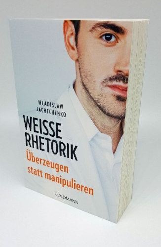 Buchcover und Innenansicht für das Buch: Weiße Rhetorik