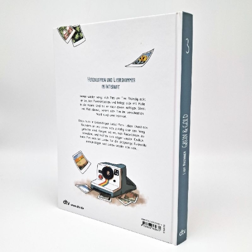 Buchcover und Innenansicht für das Buch: Grün & Gold - Liebe in allen Farben 3
