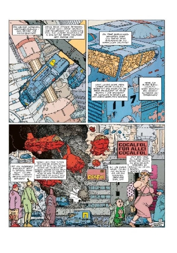 Buchcover und Innenansicht für das Buch: Vor dem Incal Gesamtausgabe (1-6)