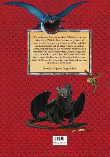 Buchcover und Innenansicht für das Buch: Dragons: Der große Drachenführer