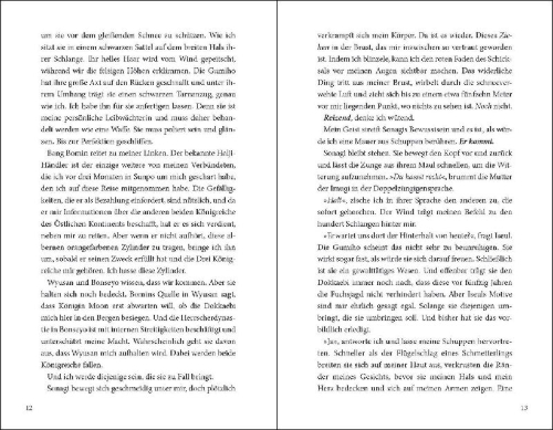 Buchcover und Innenansicht für das Buch: Kings & Thieves (Band 3) - Die Göttin des Zorns