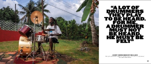 Buchcover und Innenansicht für das Buch: The Drum Thing (compact edition)