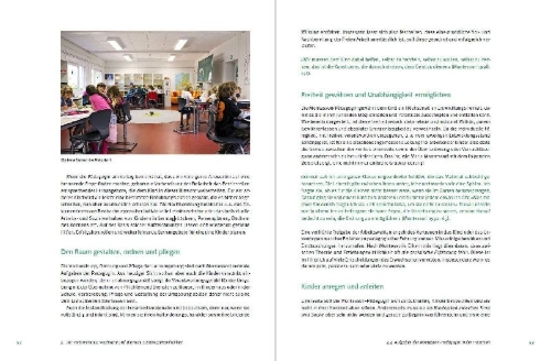 Buchcover und Innenansicht für das Buch: Montessori-Pädagogik