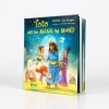 Buchcover und Innenansicht für das Buch: Toto und der Mann im Mond