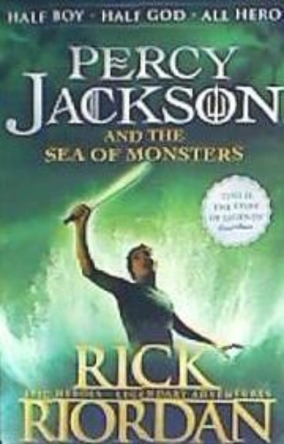 Buchcover und Innenansicht für das Buch: Percy Jackson and the Sea of Monsters