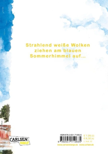 Buchcover und Innenansicht für das Buch: Ao no Flag