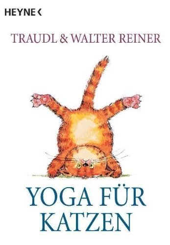 Buchcover und Innenansicht für das Buch: Yoga für Katzen