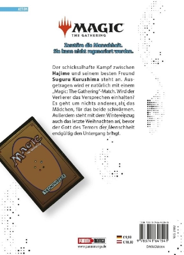 Buchcover und Innenansicht für das Buch: Magic: The Gathering - Zerstöre die Menschheit. Sie kann nicht regeneriert werden. 04
