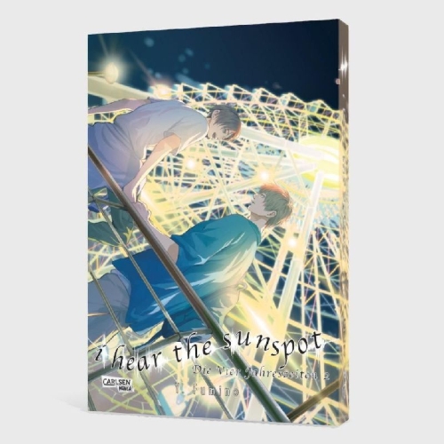 Buchcover und Innenansicht für das Buch: Hidamari ga Kikoeru: Shunkashuutou