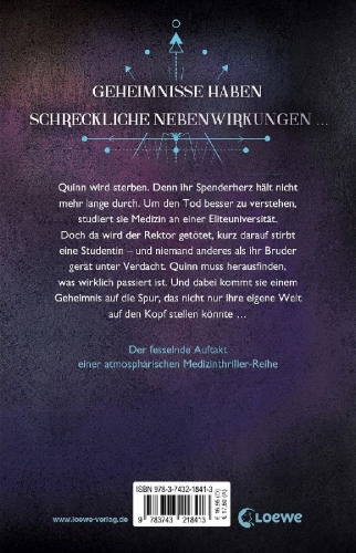 Buchcover und Innenansicht für das Buch: Academy of Lies (Band 1) - Anatomie einer Verschwörung