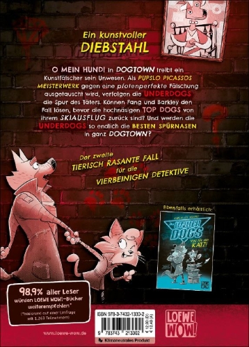 Buchcover und Innenansicht für das Buch: The Underdogs - Fake it till they make it