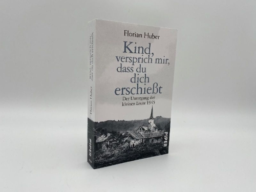 Buchcover und Innenansicht für das Buch: Kind, versprich mir, dass du dich erschießt