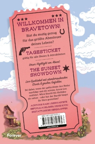 Buchcover und Innenansicht für das Buch: The Brave and the Reckless