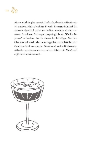Buchcover und Innenansicht für das Buch: Una Tazza di Caffè