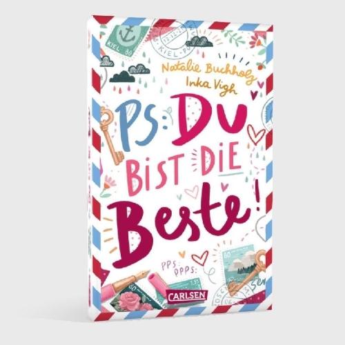 Buchcover und Innenansicht für das Buch: PS: Du bist die Beste!