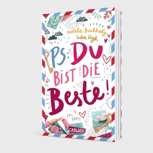 Buchcover und Innenansicht für das Buch: PS: Du bist die Beste!