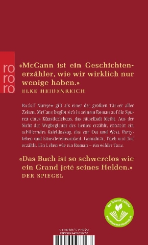 Buchcover und Innenansicht für das Buch: Der Tänzer