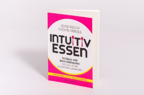 Buchcover und Innenansicht für das Buch: Intuitive Eating 3rd Edition