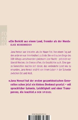 Buchcover und Innenansicht für das Buch: Zonenkinder