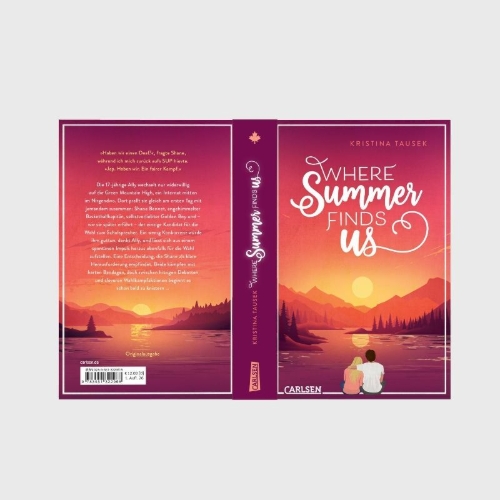 Buchcover und Innenansicht für das Buch: Where Summer Finds Us