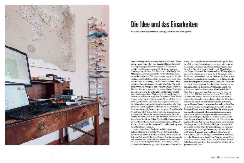 Buchcover und Innenansicht für das Buch: Staunen - Mit dem Rennrad an die Enden der Welt