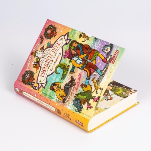 Buchcover und Innenansicht für das Buch: Die Schule der magischen Tiere 15: Vierundzwanzig