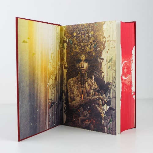 Buchcover und Innenansicht für das Buch: Crescent City - House of Earth and Blood
