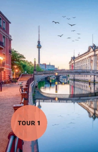 Buchcover und Innenansicht für das Buch: Berlin History Walks