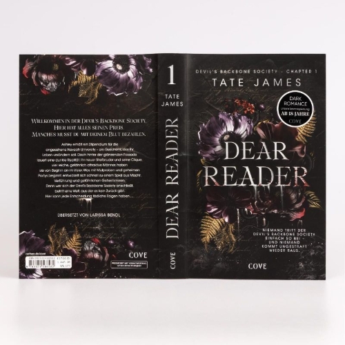 Buchcover und Innenansicht für das Buch: Dear Reader
